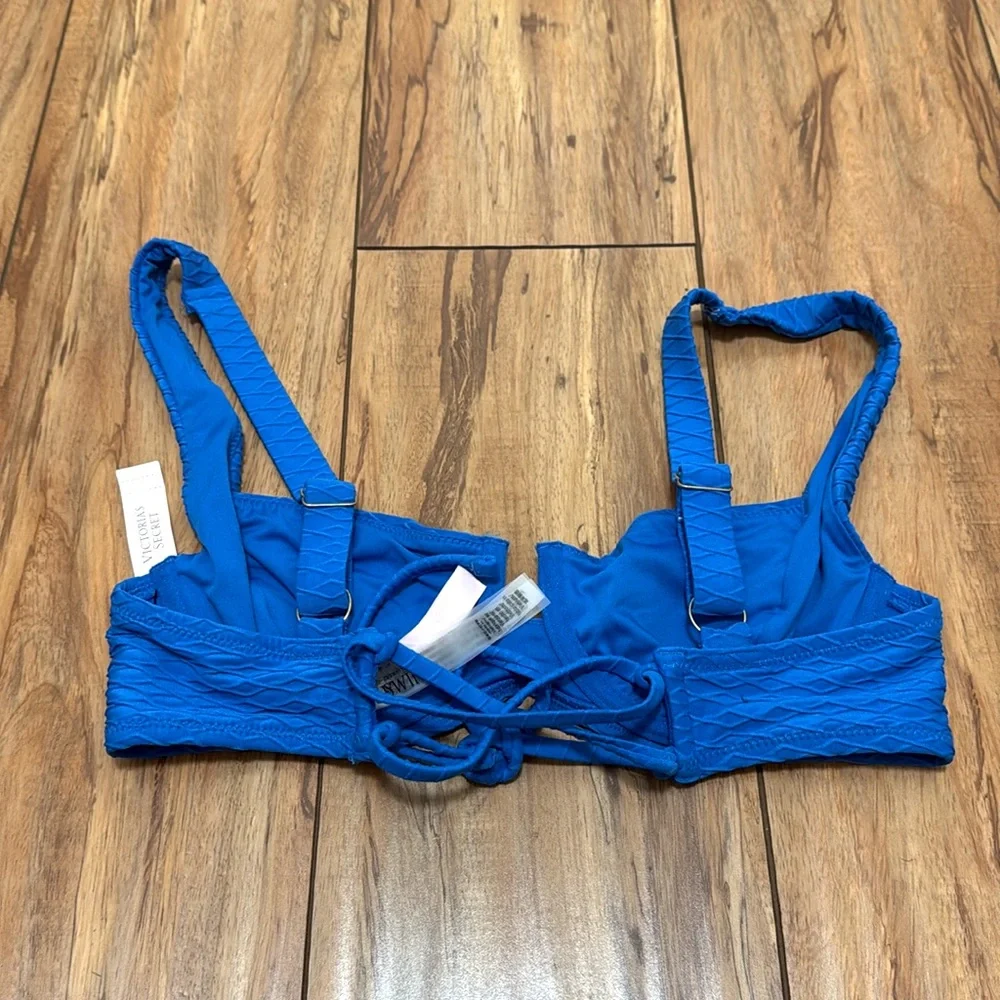 NWT Victoria’s Secret SWIM Mix & Match Full Coverage Bikini Top in Shocking Blue